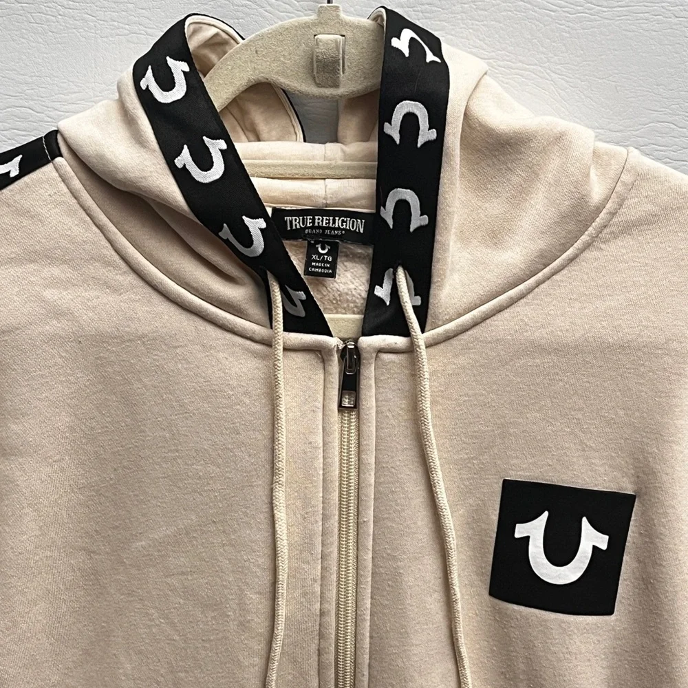 True Religion hoodie casual black